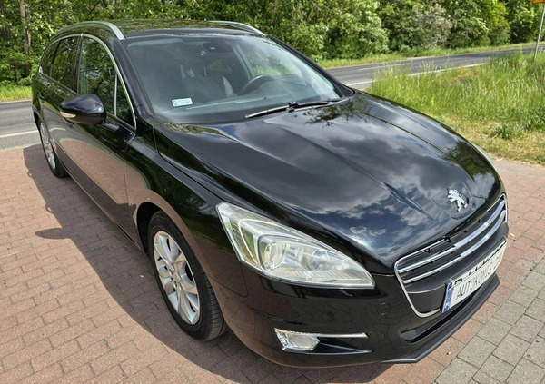 Peugeot 508 cena 28900 przebieg: 289000, rok produkcji 2011 z Nowogrodziec małe 407